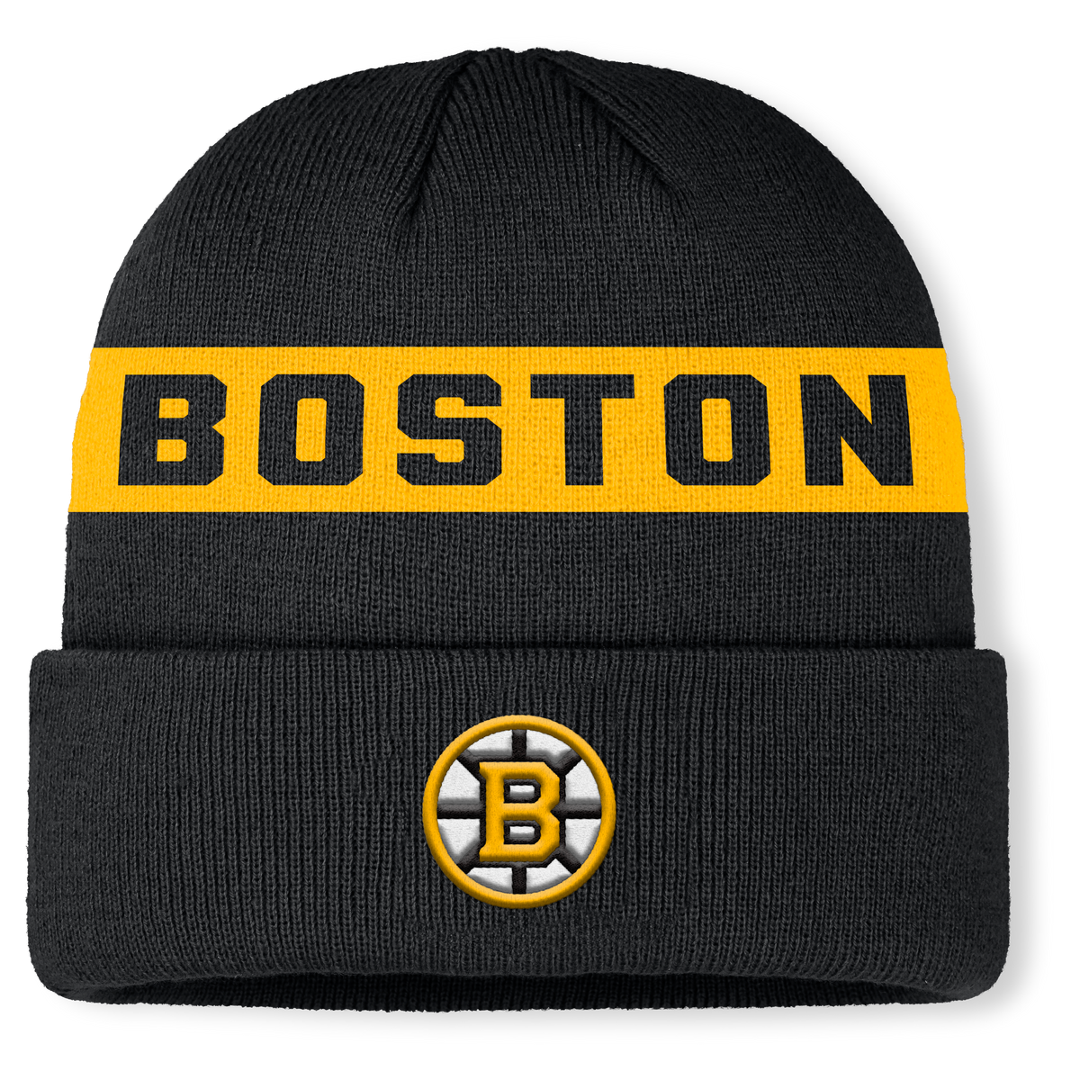 Boston Bruins Authentic Pro Beanie Knit