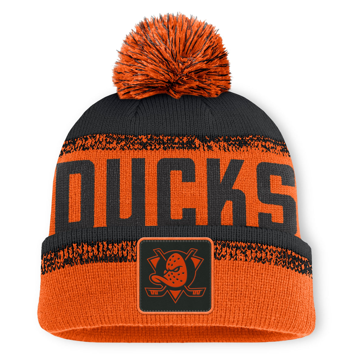 Anaheim Ducks Thrive Cuff Pom Beanie Knit