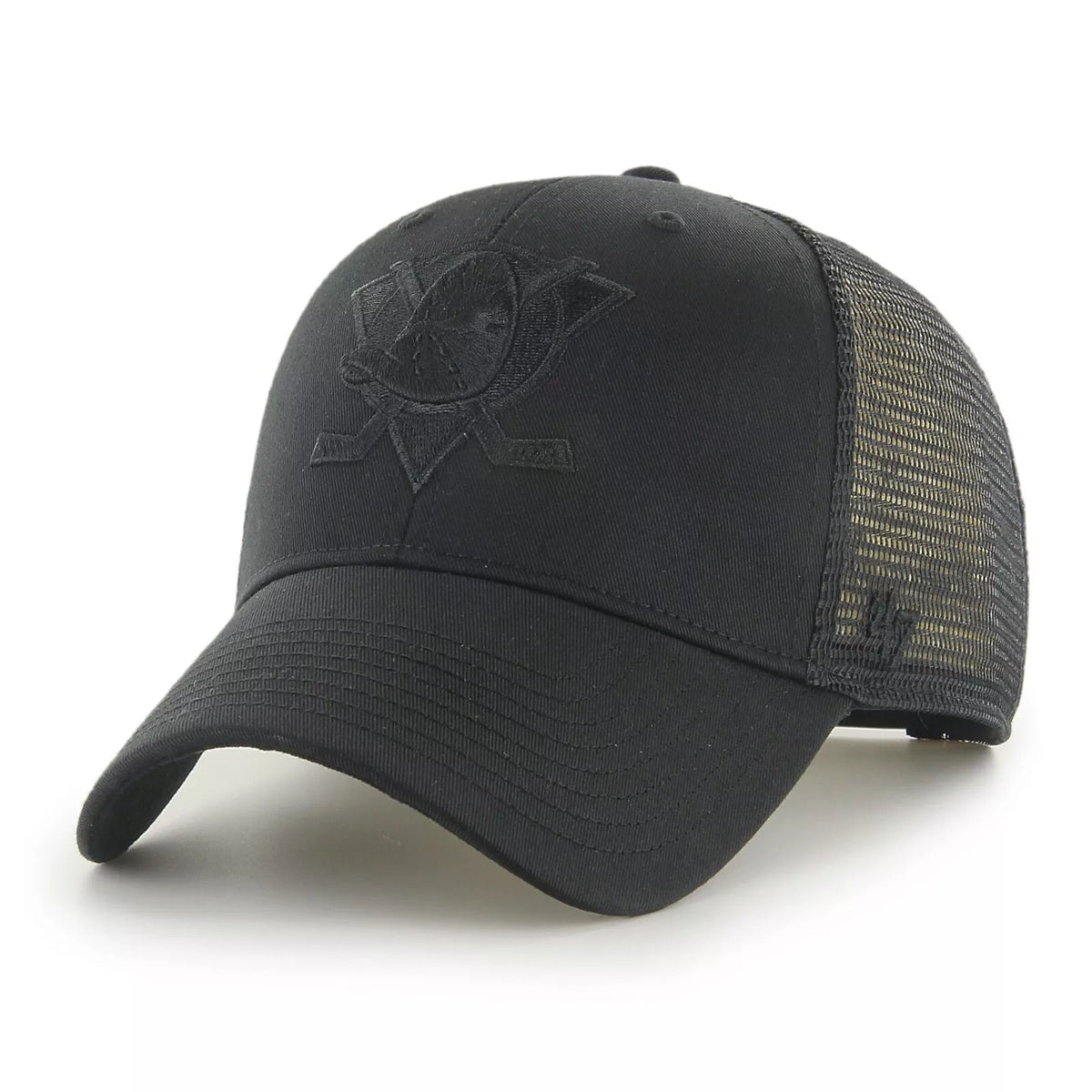 Anaheim Ducks Branson Black Trucker Cap