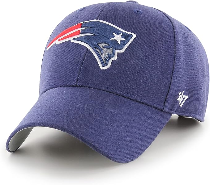 New England Patriots Navy MVP Adjustable Cap
