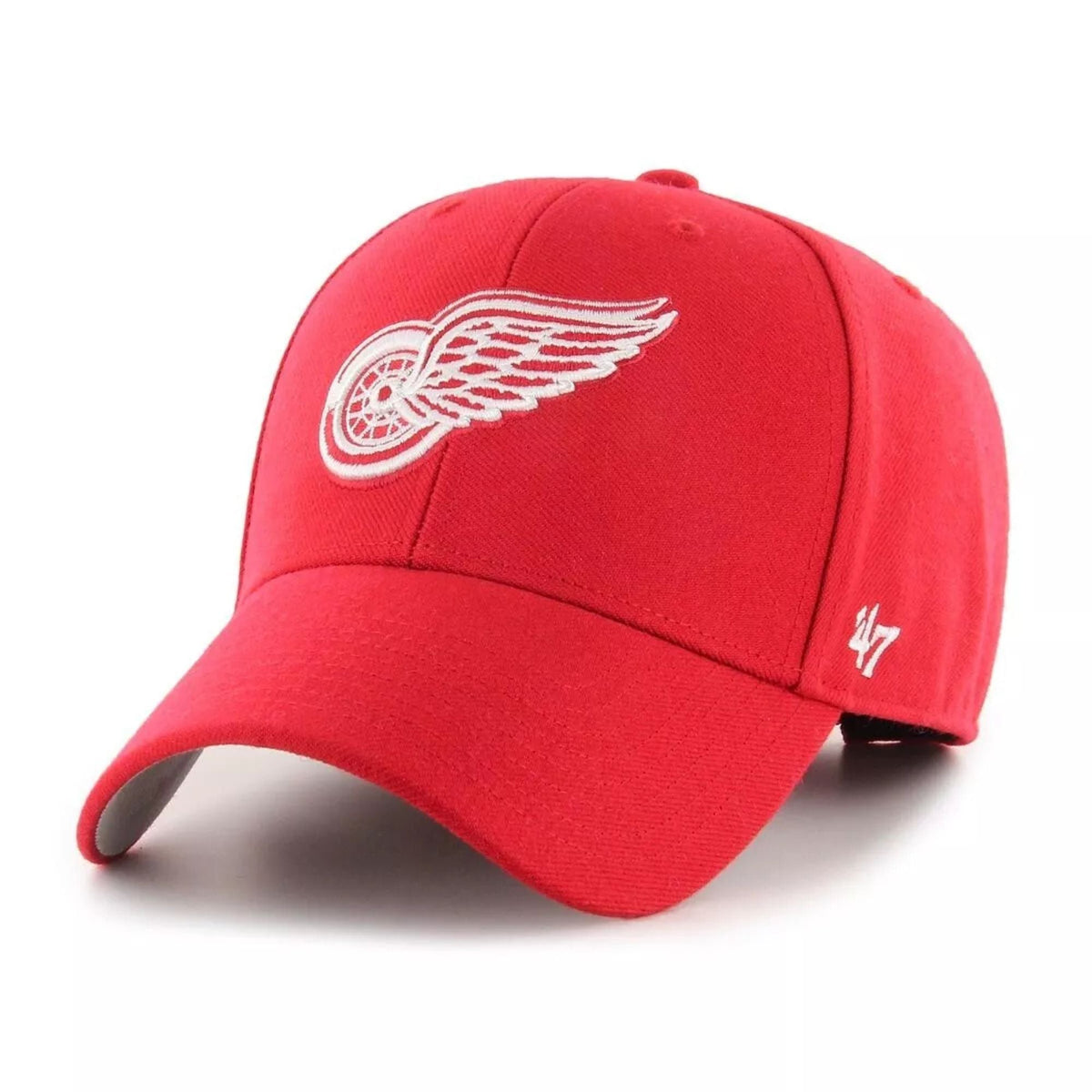 Detroit Red Wings Red MVP Adjustable Cap