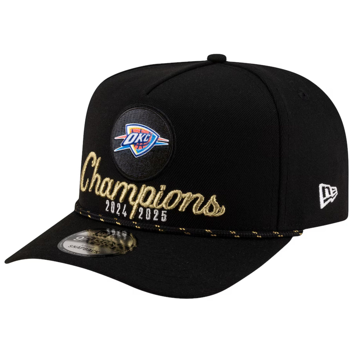 Oklahoma City Thunder NBA 2025 Champions 9Fifty Cap