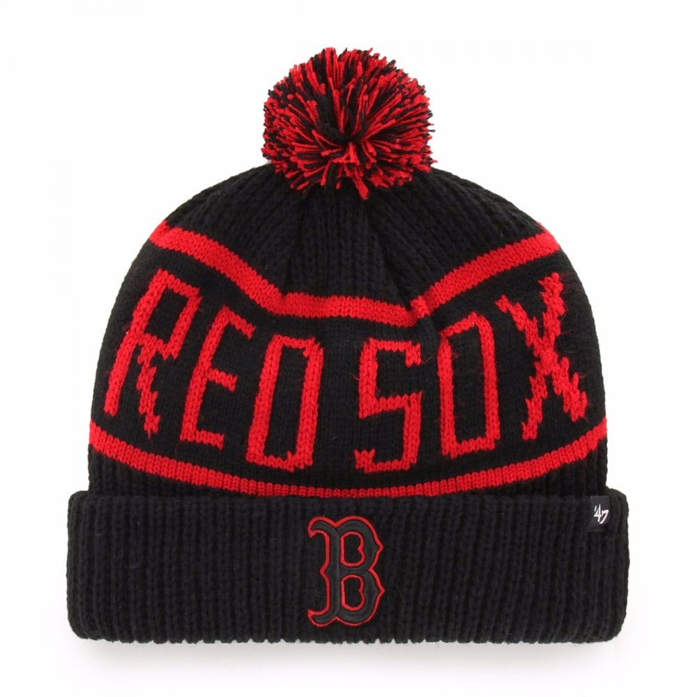 Boston Red Sox Black Calgary Cuff Beanie