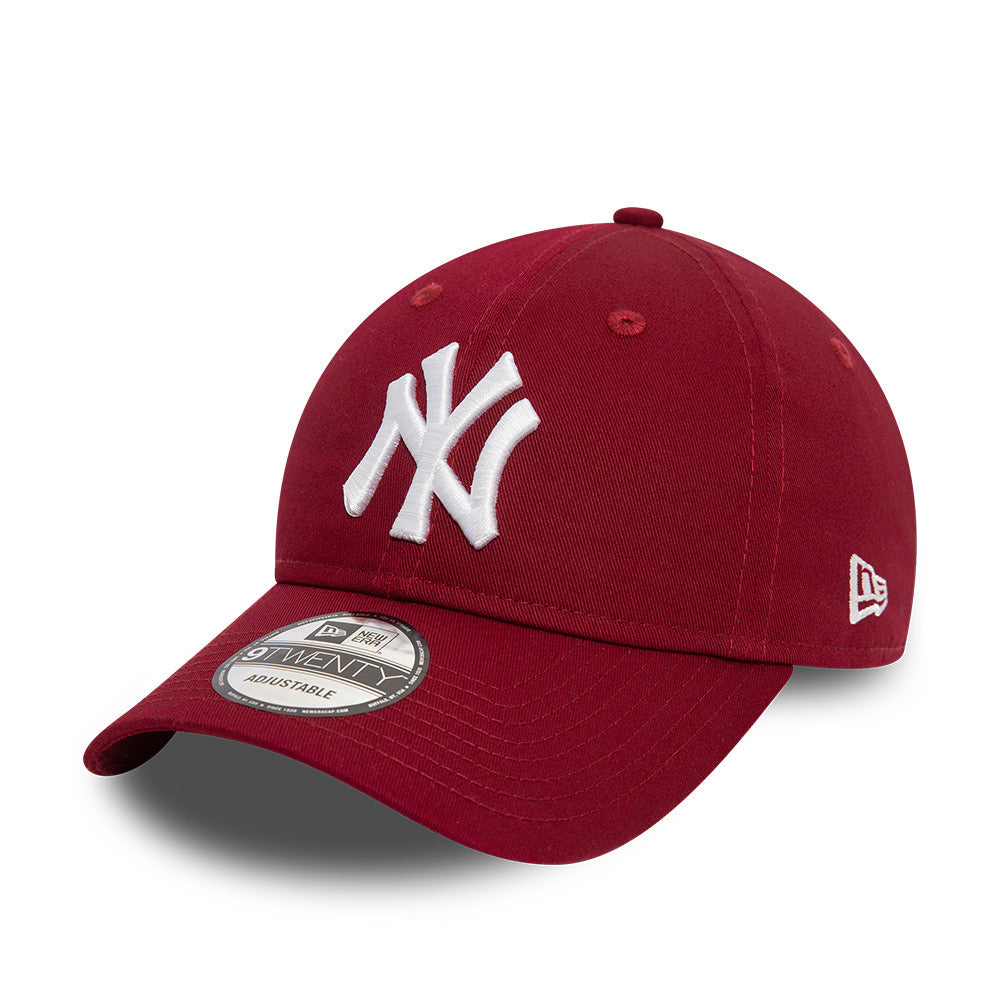 New York Yankees League Essential Dark Red 9Twenty Unstructured Adjustable Cap