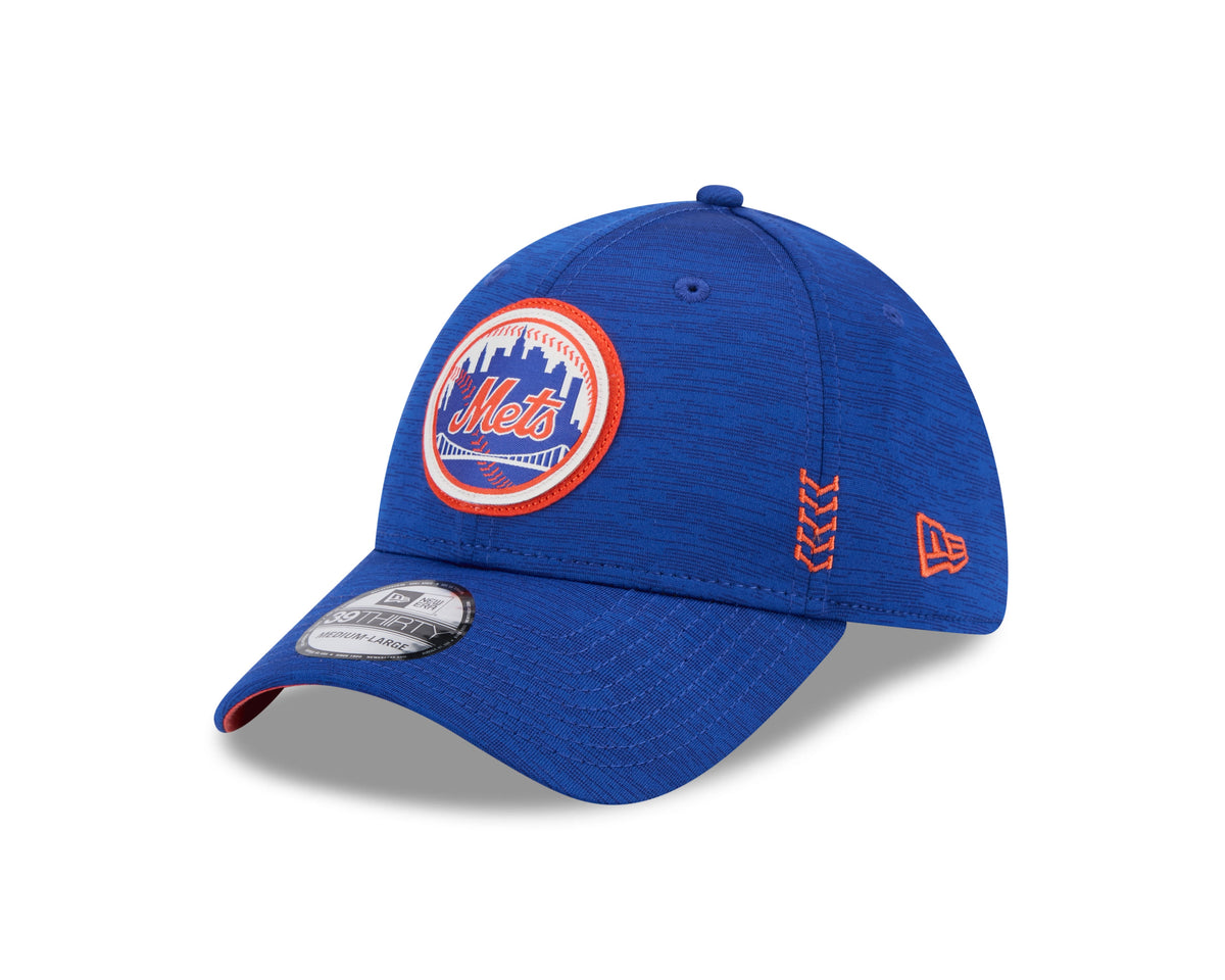 New York Mets 2024 Clubhouse 39THIRTY Stretch Fit Fitted Cap