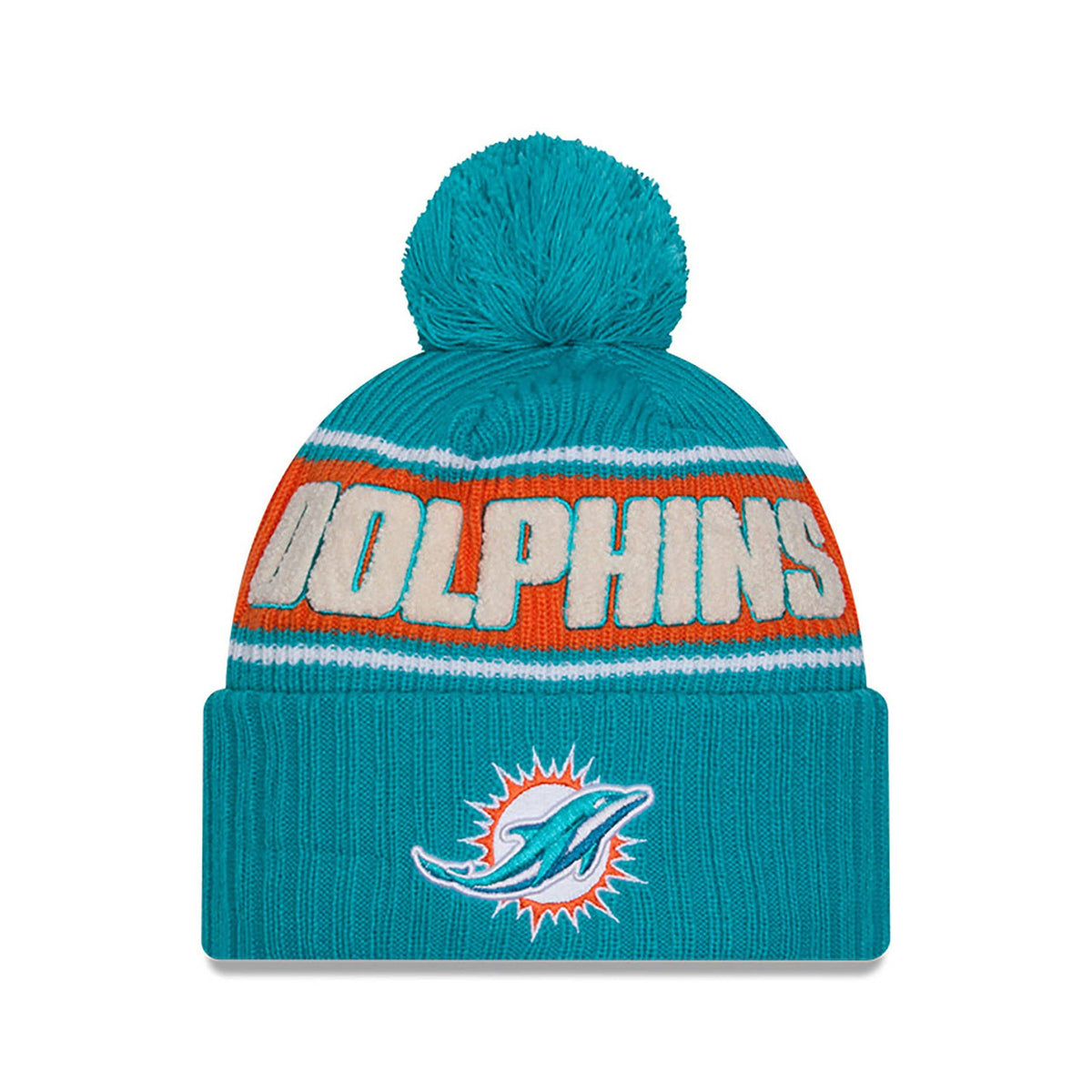 Miami Dolphins NFL Sideline 2024 Sport Knit Beanie Hat
