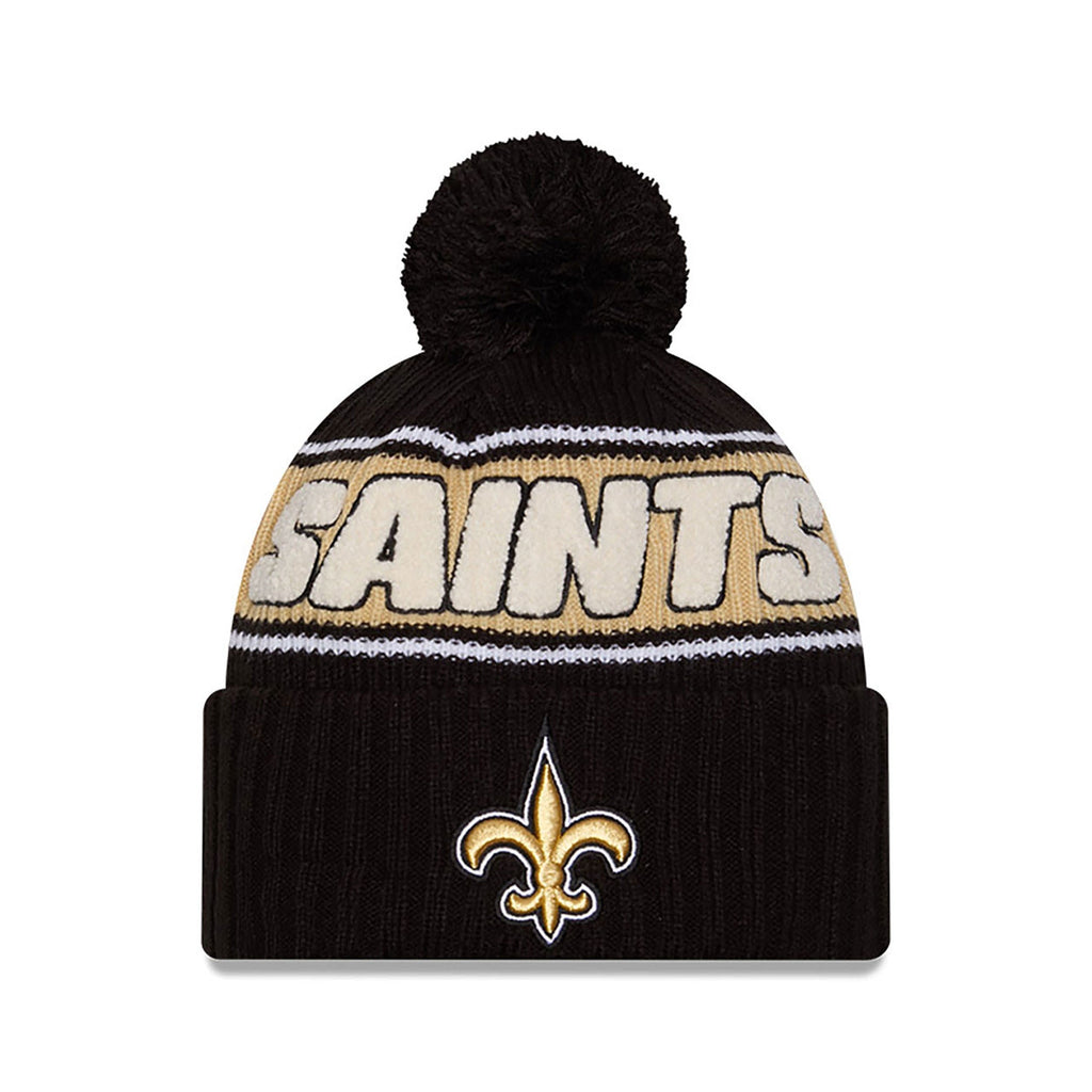 New Orleans Saints NFL Sideline 2024 Sport Knit Beanie Hat