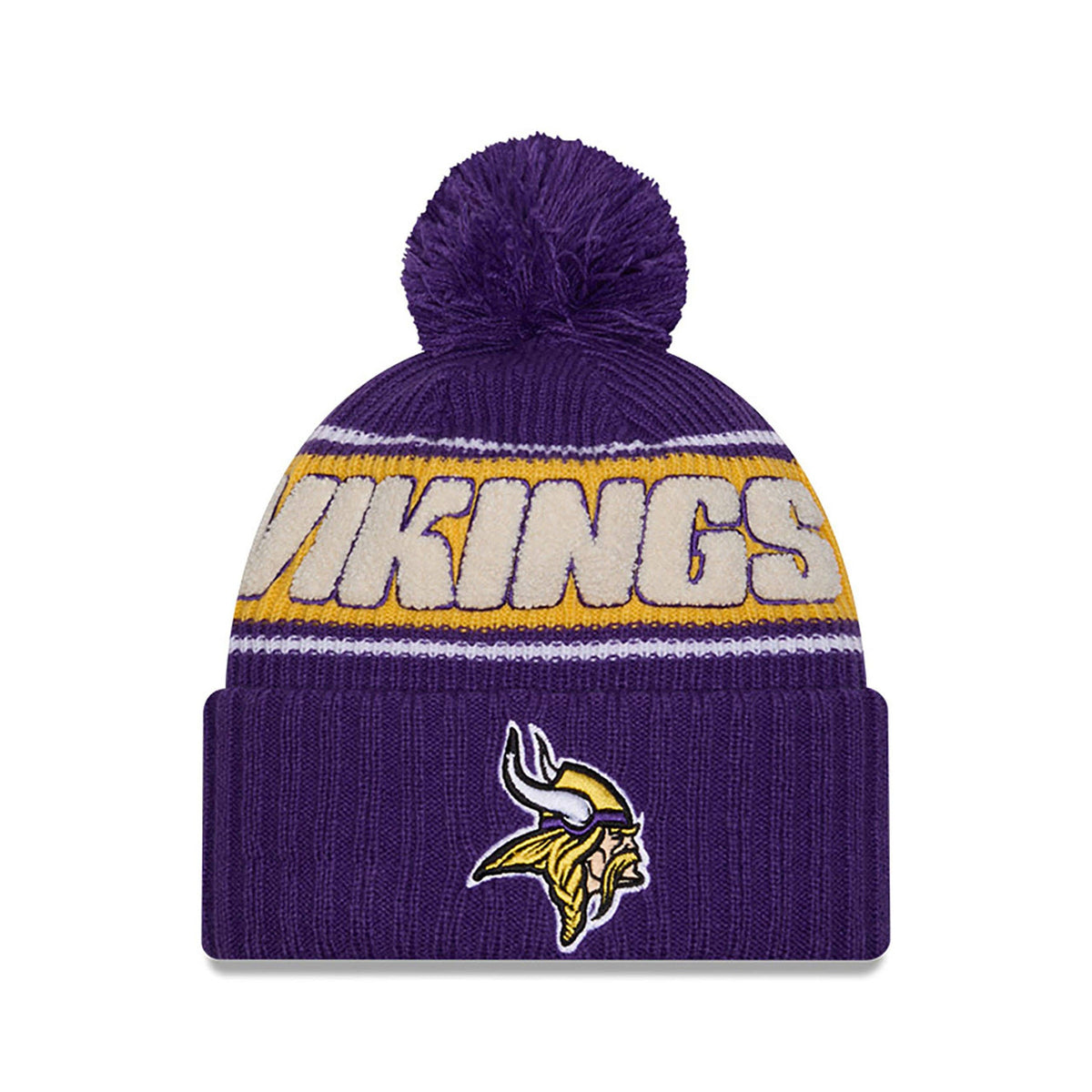 Minnesota Vikings NFL Sideline 2024 Sport Knit Beanie Hat
