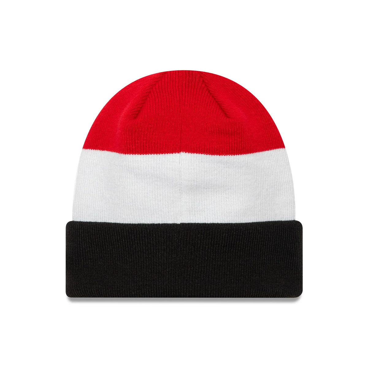 Manchester United FC Flag Black Cuff Knit Beanie Hat