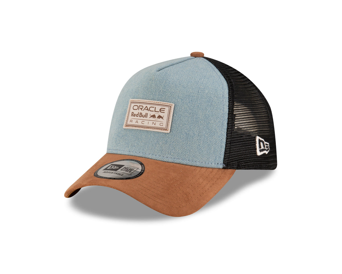 Red Bull Racing Denim 9Forty E-Frame Trucker Adjustable Cap