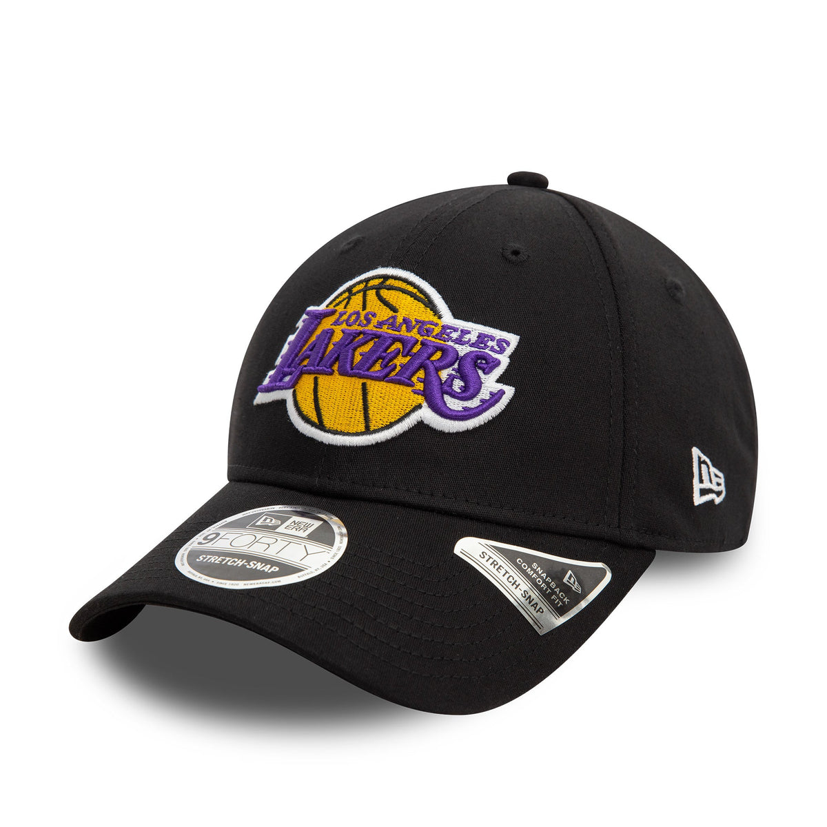 LA Lakers Stretch 9Forty Black Cap