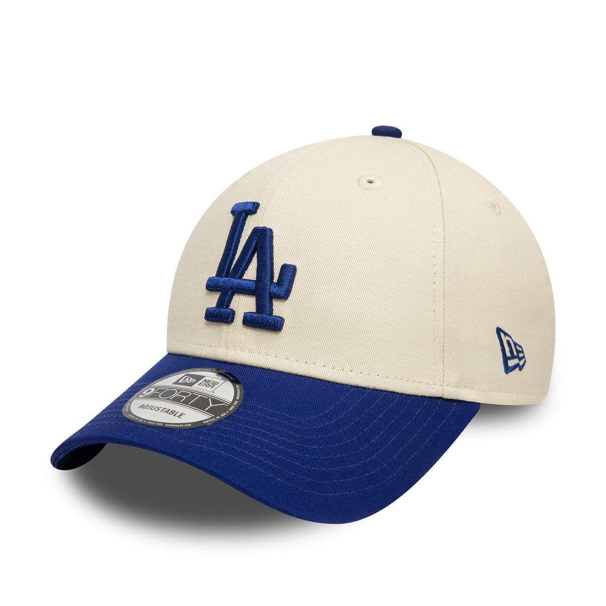 LA Dodgers Colour Block Cream 9Forty Adjustable Cap