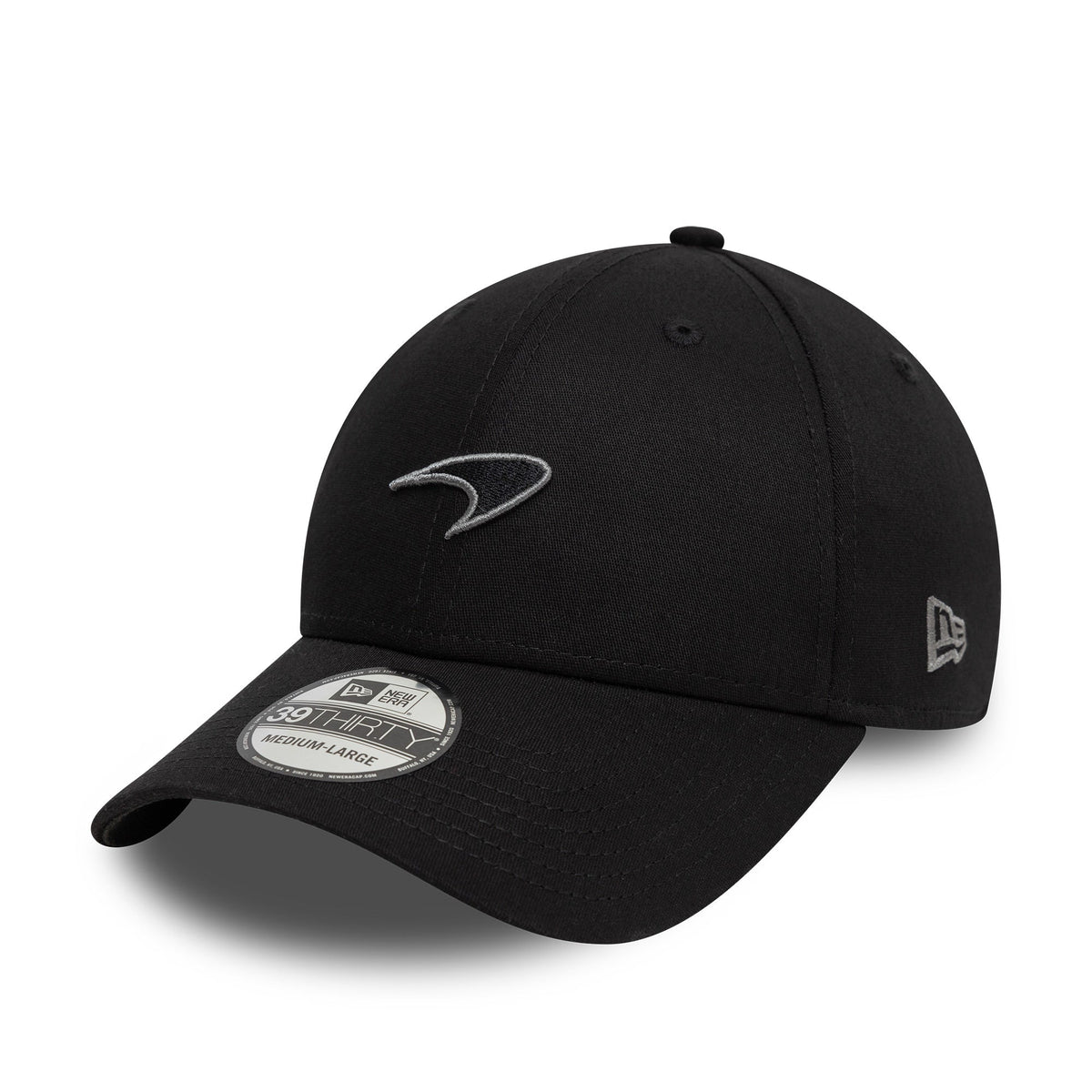 McLaren Seasonal Black 39Thirty Stretch Fit Cap