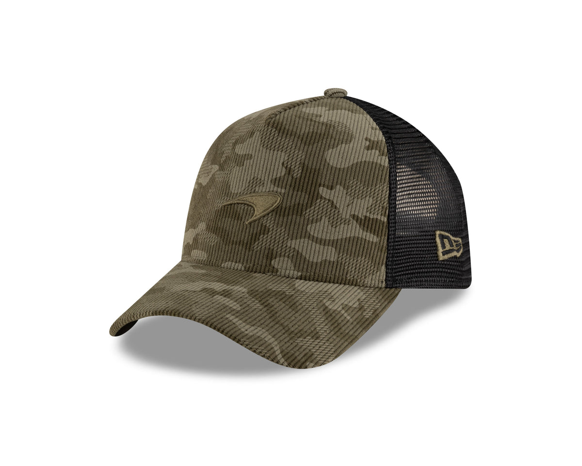 McLaren Racing 9Forty Camo Corduroy E-Frame Trucker Hat