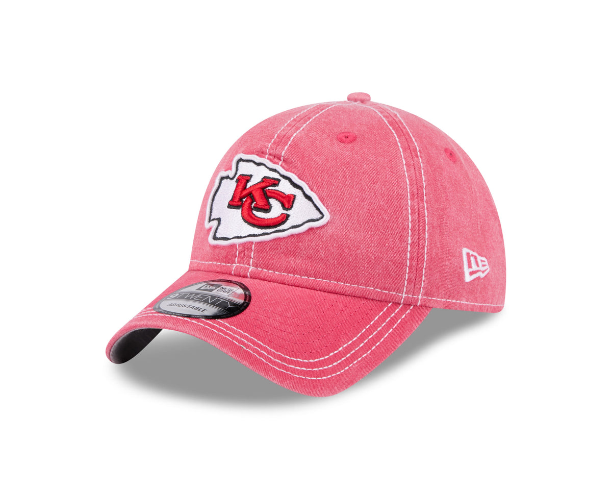 Kansas City Chiefs Washed Contrast Red 9TWENTY Adjustable Cap