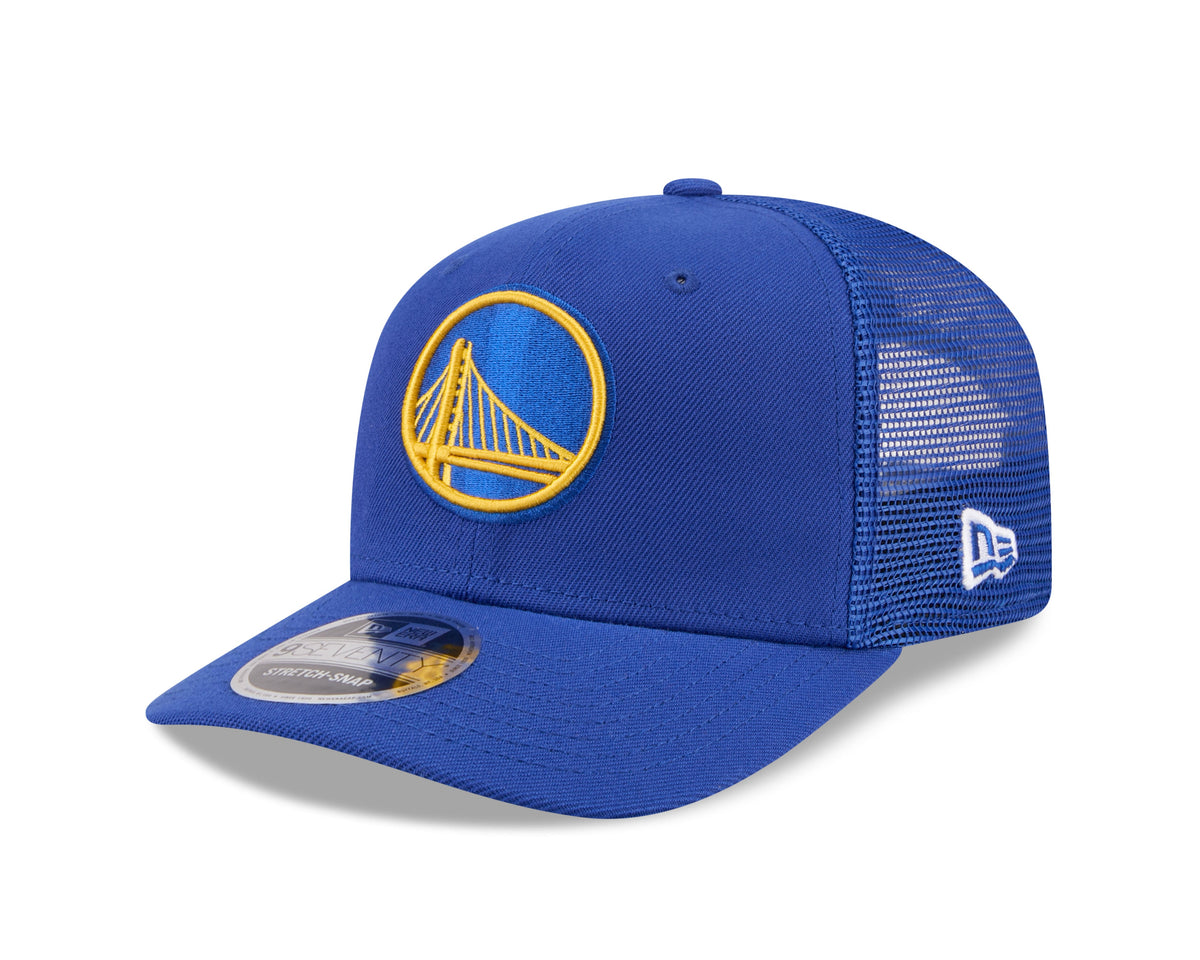 Golden State Warriors Blue 9Seventy Stretch Snap Trucker Cap