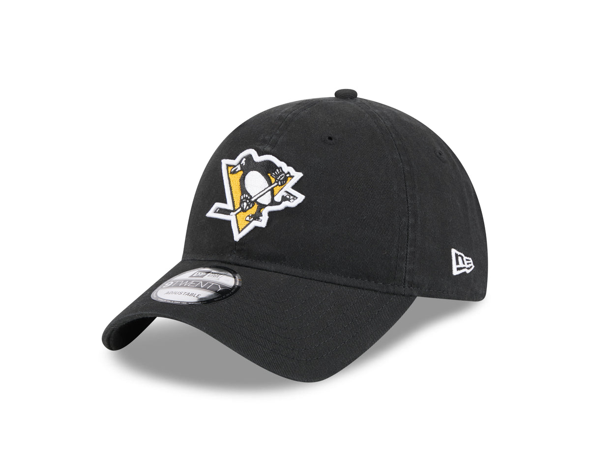Pittsburgh Penguins Official Team Colours Black 9Twenty Adjustable Cap