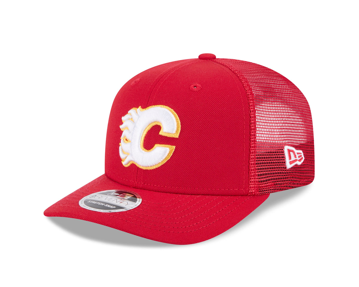 Calgary Flames Team Colour 9Seventy Stretch Snapback Cap