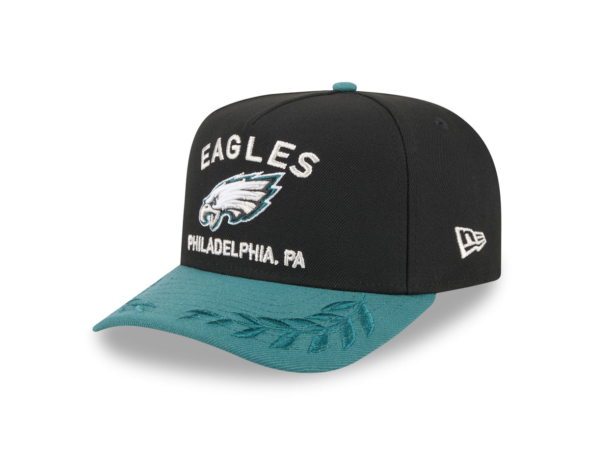 Philadelphia Eagles 2025 Draft 9Fifty Snapback Cap