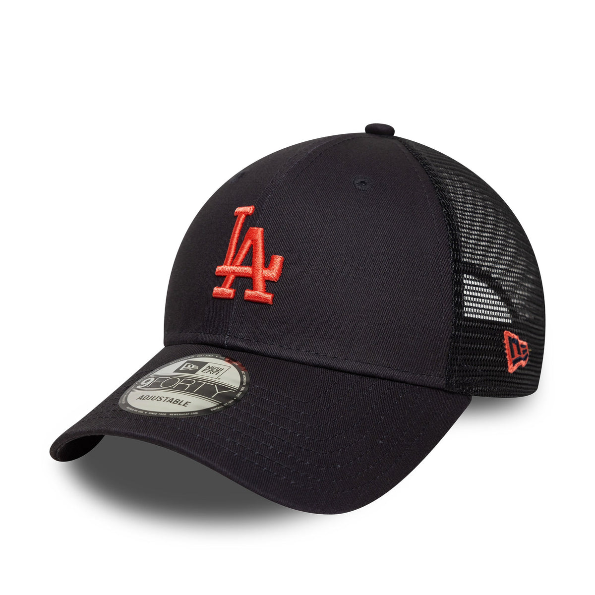 LA Dodgers MLB Homefield Navy 9FORTY Trucker Adjustable Cap