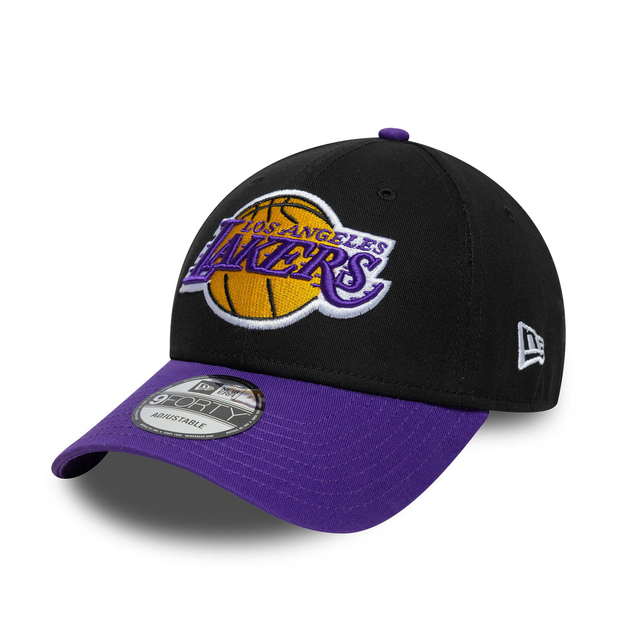 Los Angeles Lakers NBA Side Patch Black 9FORTY Adjustable Cap