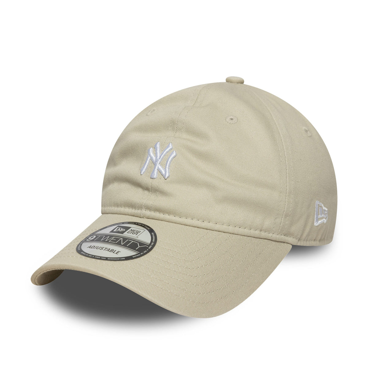 New York Yankees Mini Logo Cream 9Twenty Adjustable Cap