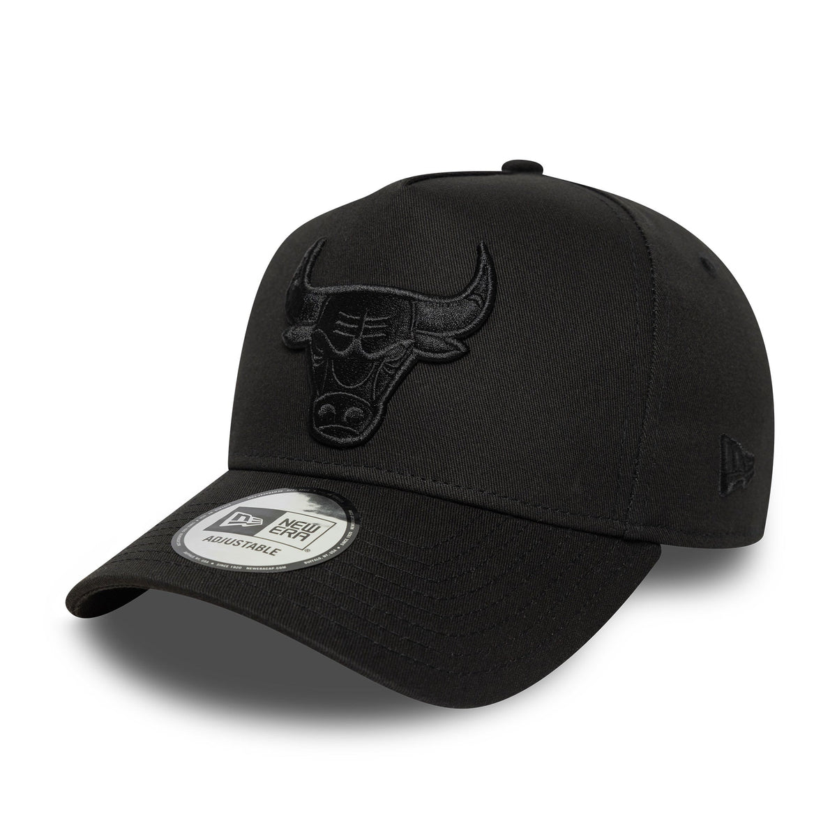 Chicago Bulls NBA Essential Black 9Forty E-Frame Adjustable Cap