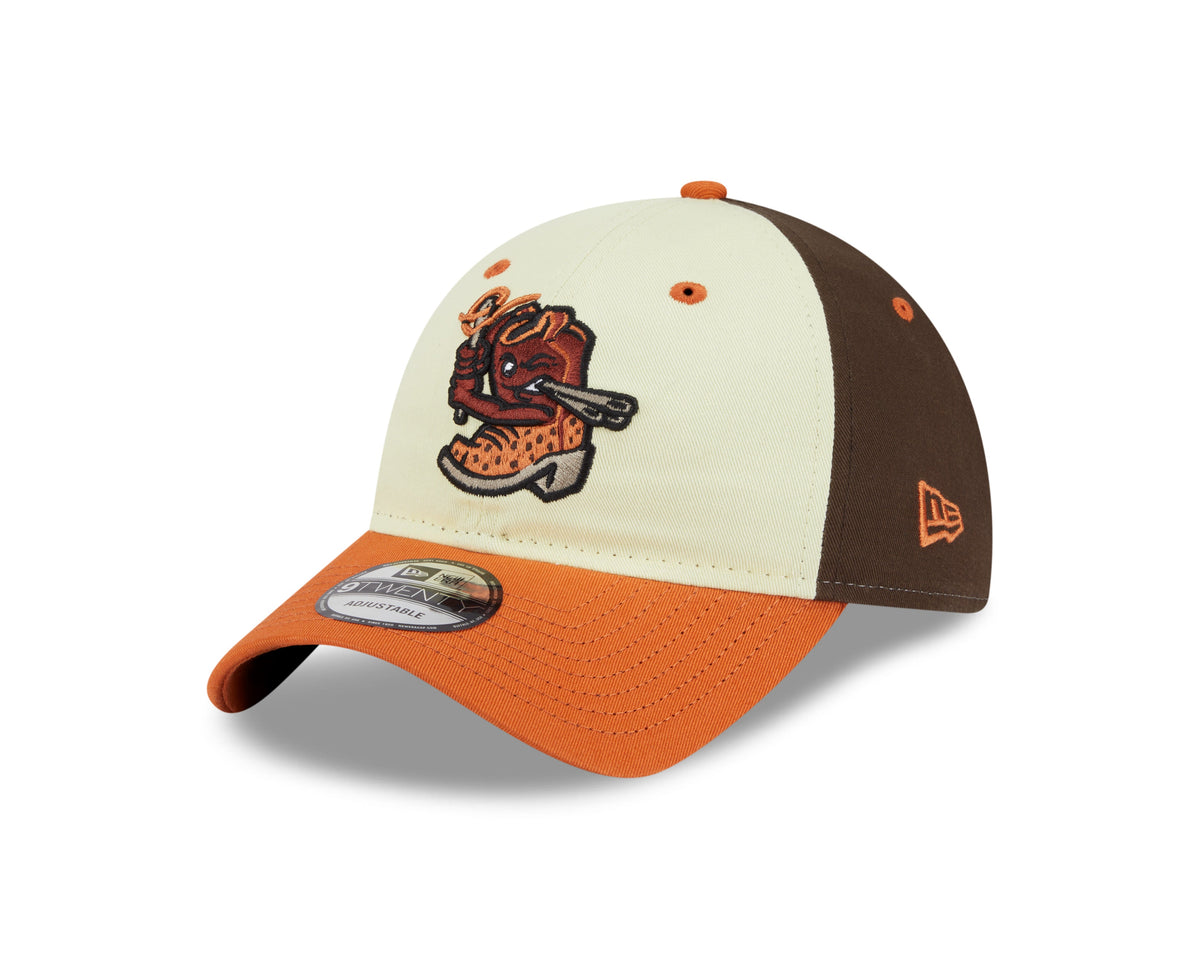 El Paso Chihuahuas Theme Night 9Twenty Cream, Brown & Orange Adjustable Cap