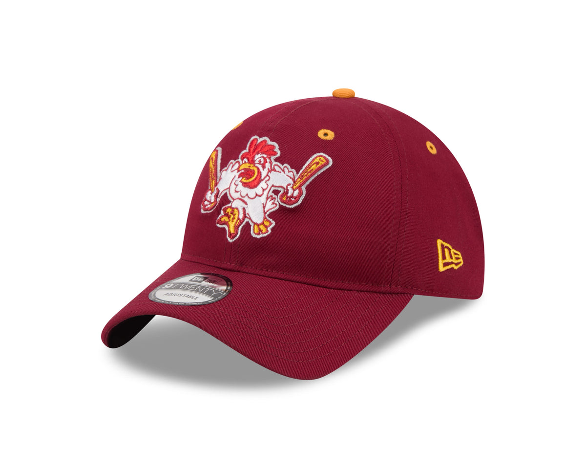 Northwest Arkansas Naturals Growlin' Chickens Theme Night 9Twenty Burgundy Adjustable Cap