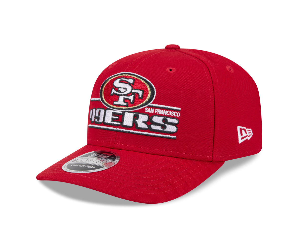 San Francisco 49ers NFL Red 9Seventy Stretch Snap Adjustable Cap