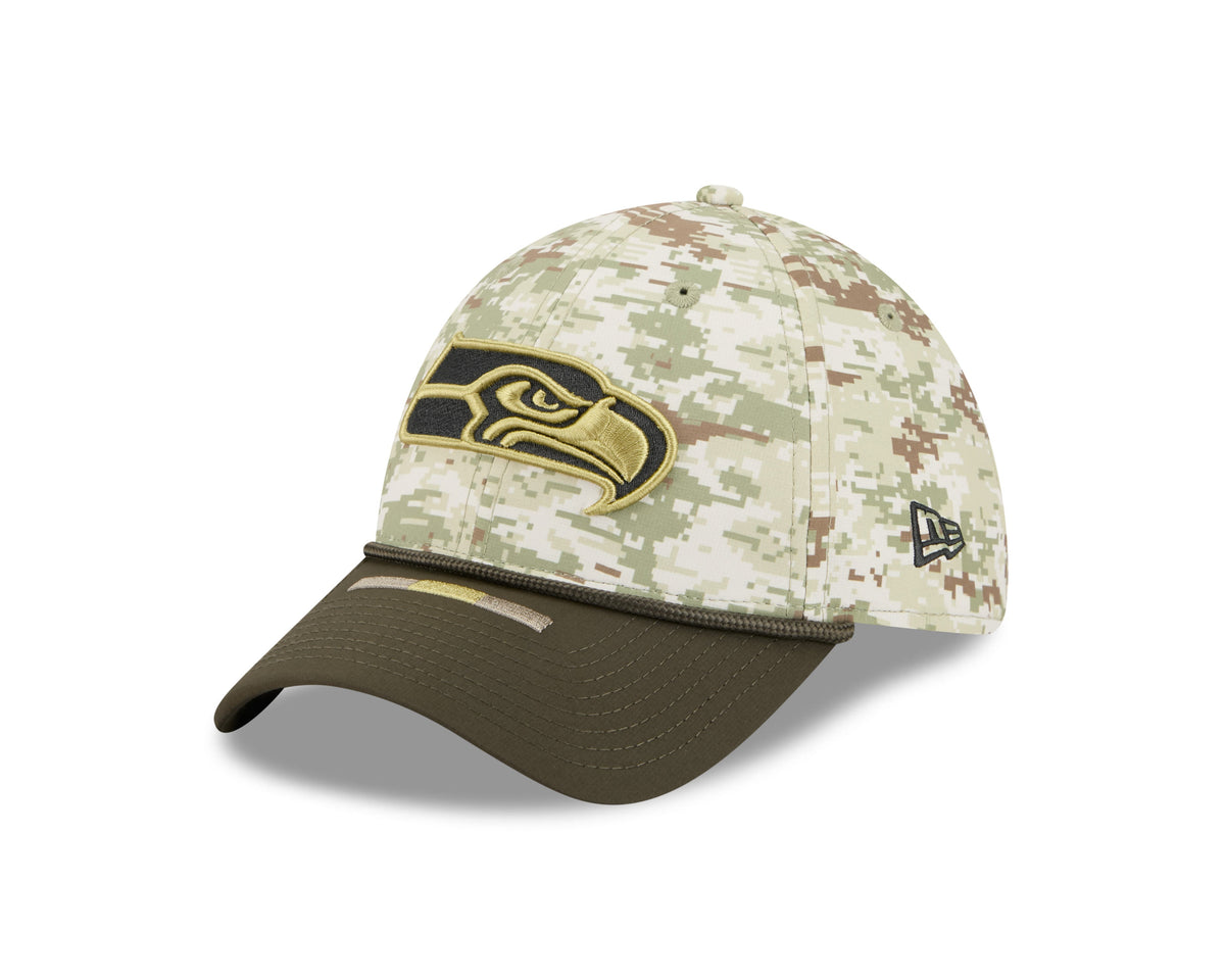 Seattle Seahawks Salute to Service 39Thirty Stretch Fit Cap