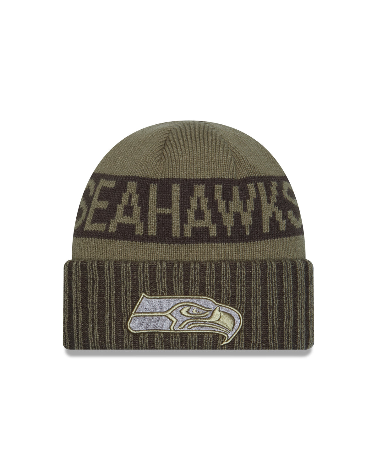 Seattle Seahawks 2025 Salute to Service Beanie Knit