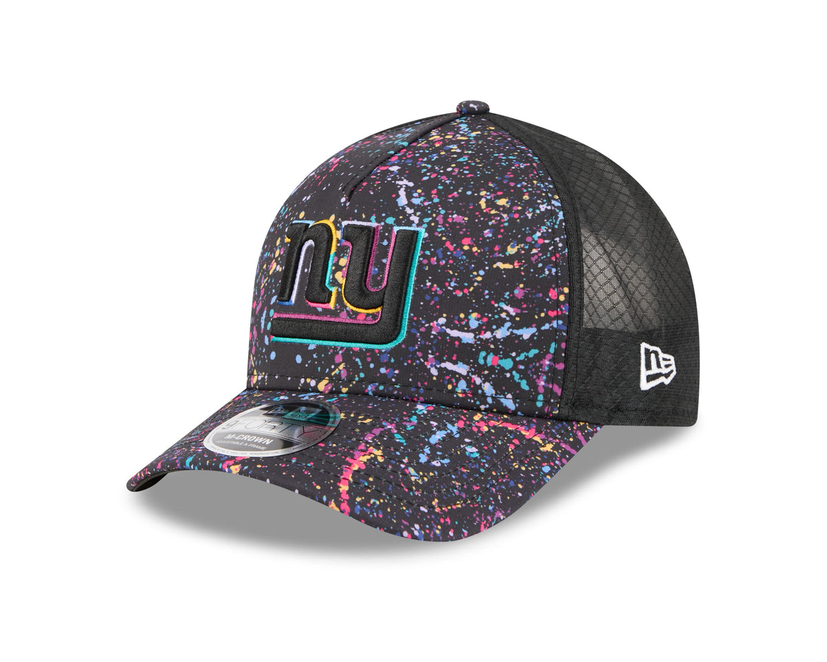 New York Giants 2025 Crucial Catch 9Forty Trucker Cap