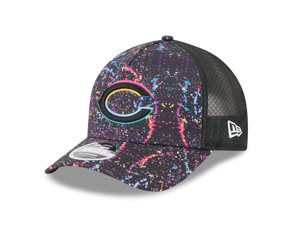 Chicago Bears 2025 Crucial Catch 9Forty Trucker Cap
