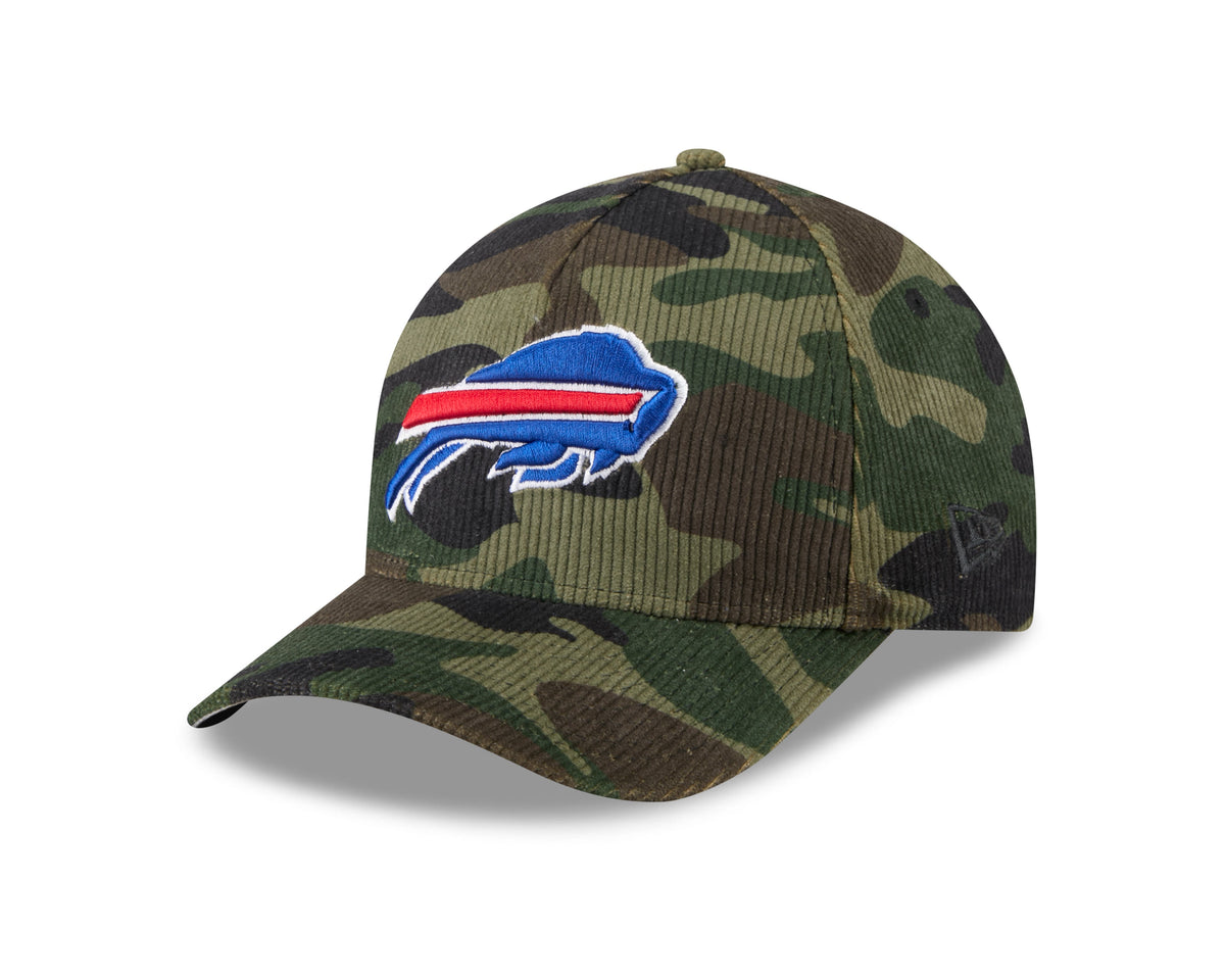 Buffalo Bills Camo Cord 9FORTY MCrown A-Frame Adjustable Cap