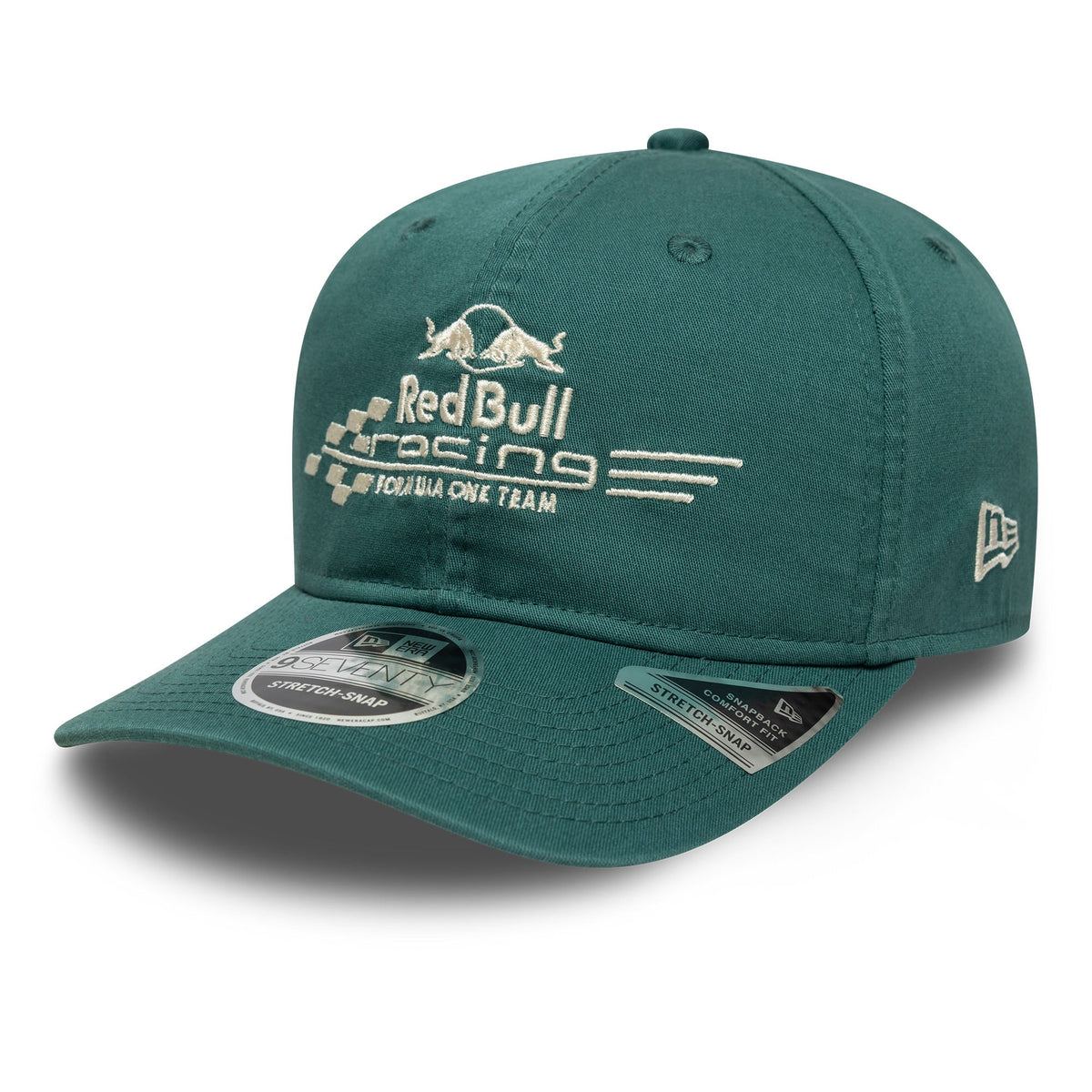 Red Bull Racing Washed Dark Green 9SEVENTY Stretch Snap Cap