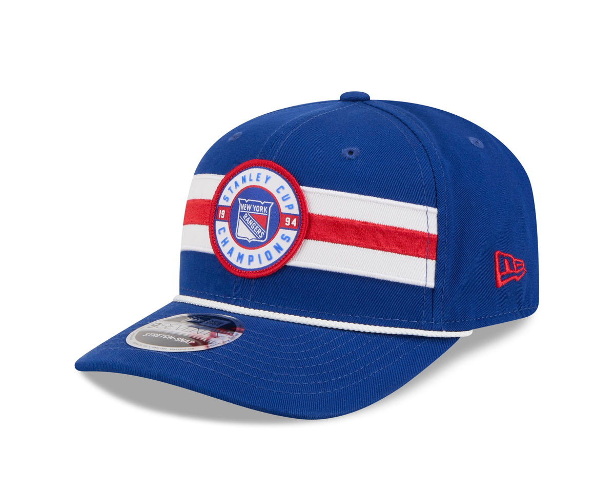 New York Rangers Champions 9Seventy Stretch Snap Cap