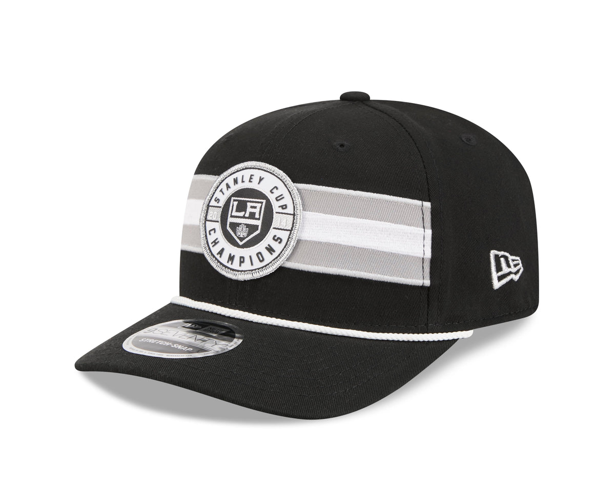 Los Angeles Kings Champions 9Seventy Stretch Snap Cap