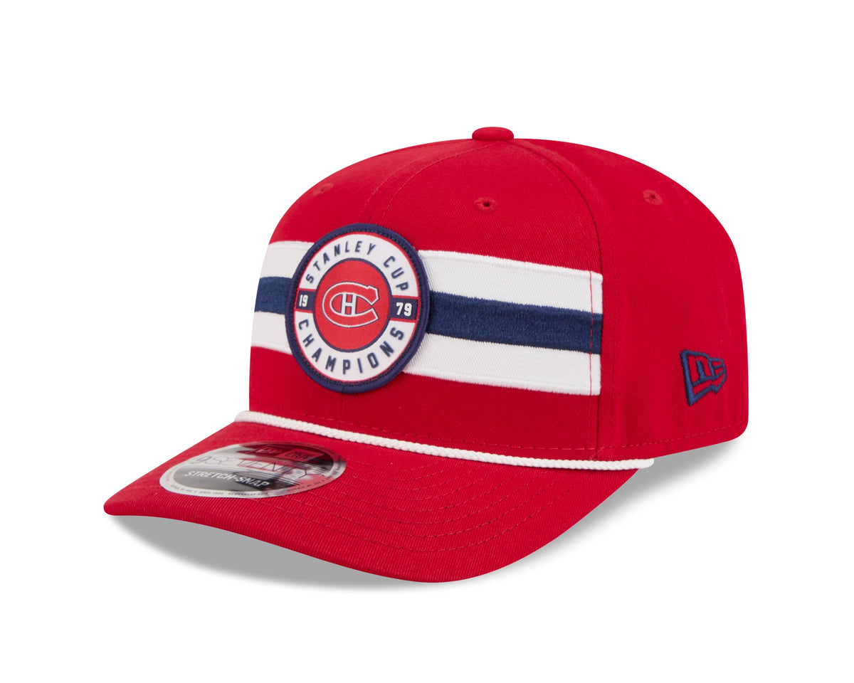 Montreal Canadiens Champions 9Seventy Stretch Snap Cap