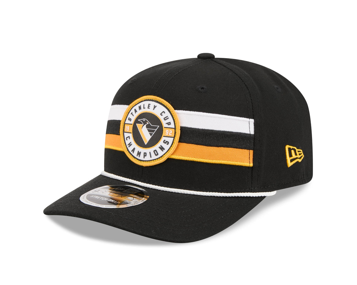 Boston Bruins Champions 9Seventy Stretch Snap Cap