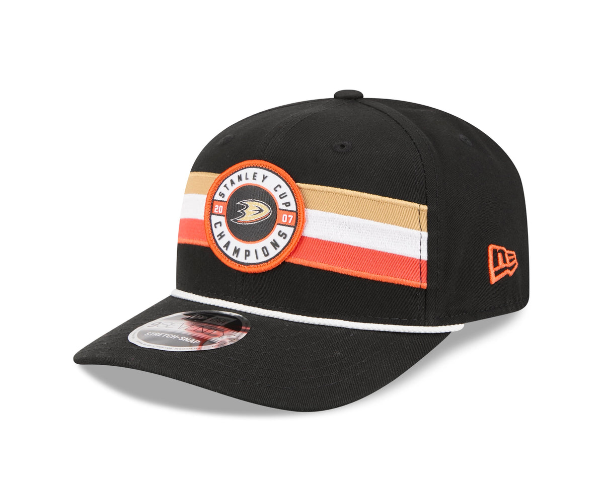 Anaheim Ducks Champions 9Seventy Stretch Snap Cap