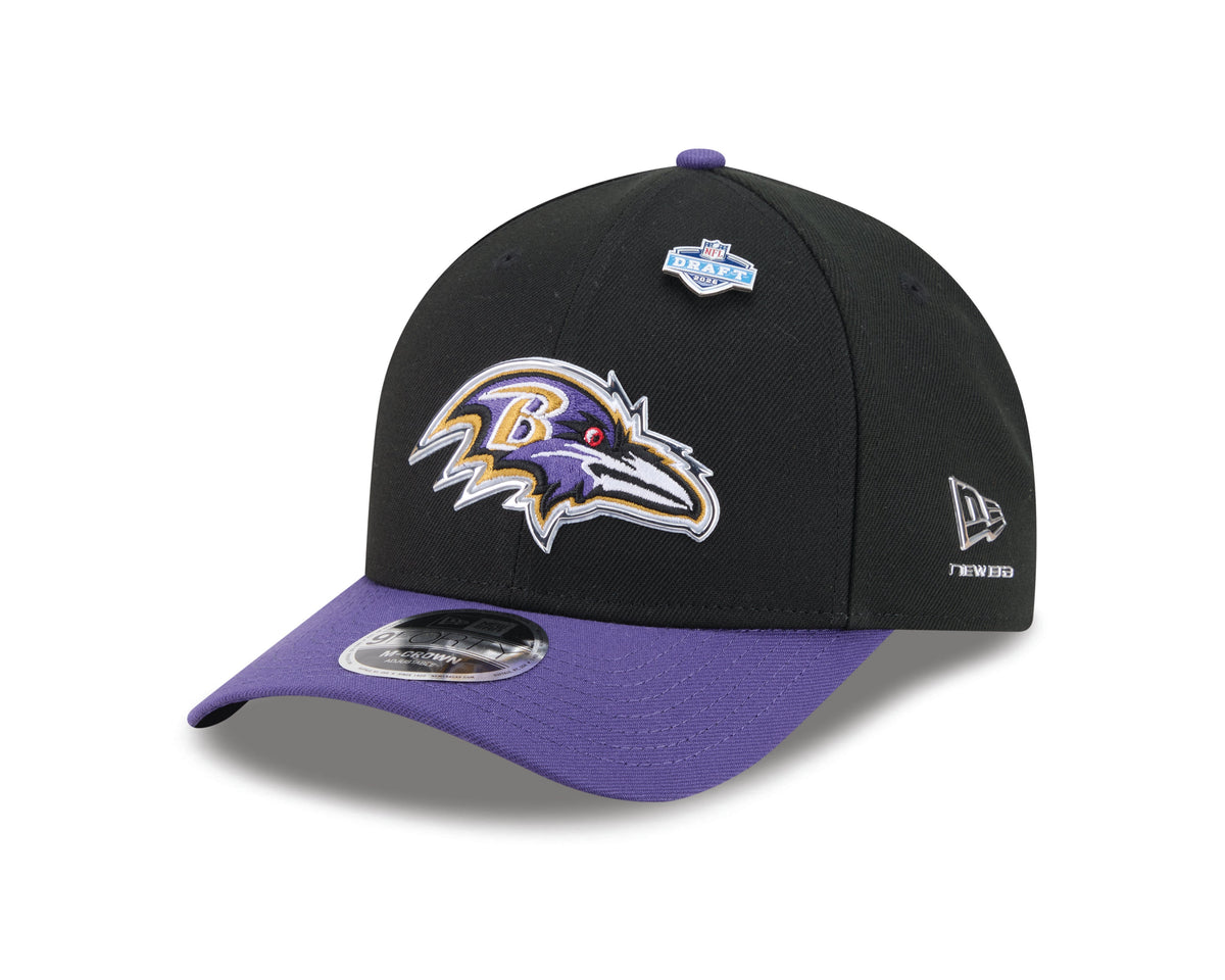Baltimore Ravens Official 2026 Draft 9Forty MCrown Adjustable Cap