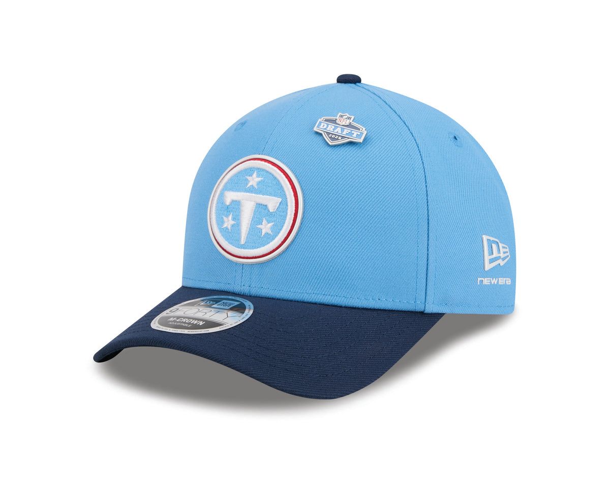 Tennessee Titans Official 2026 Draft 9Forty MCrown Adjustable Cap
