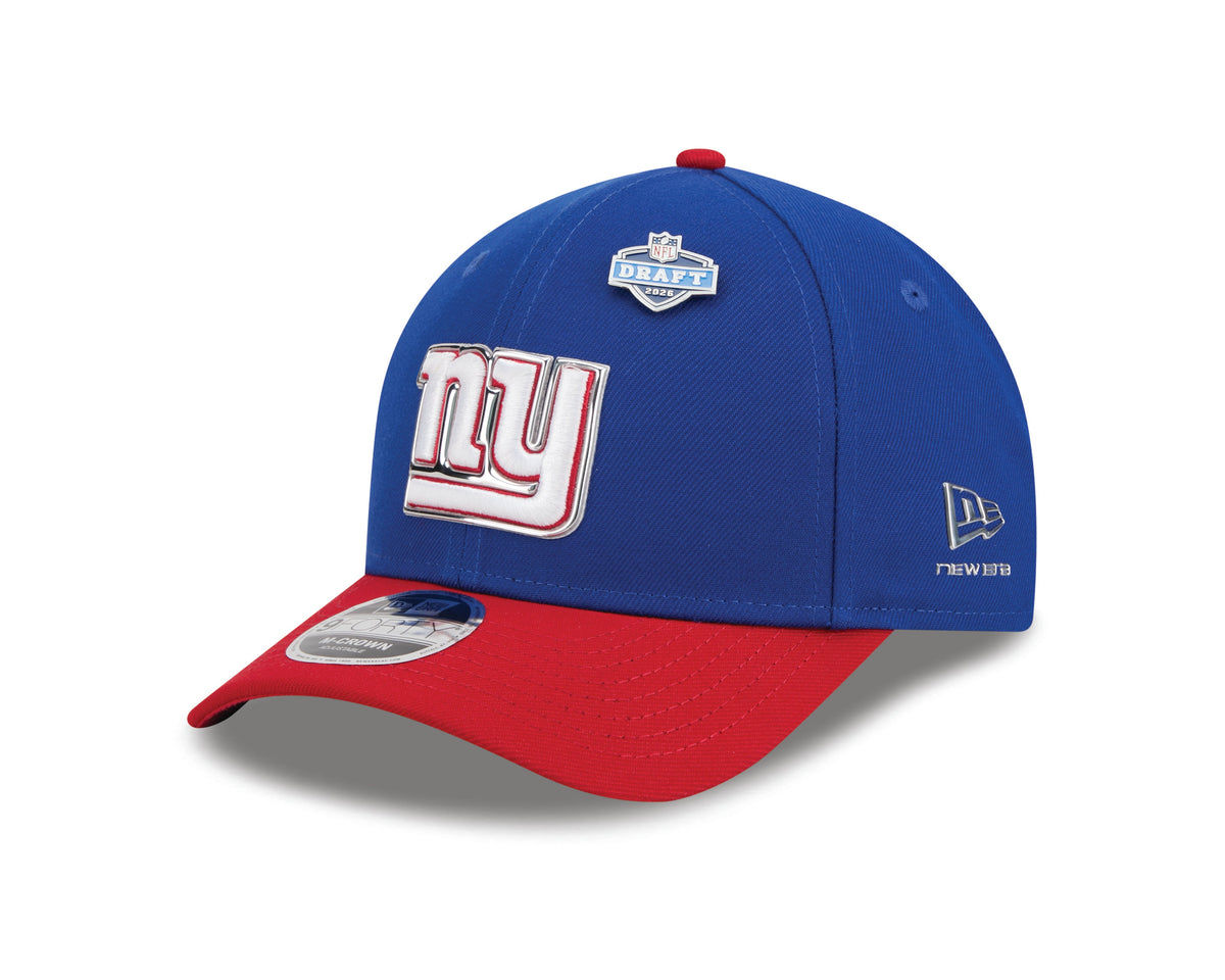 New York Giants Official 2026 Draft 9Forty MCrown Adjustable Cap