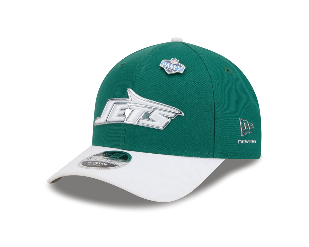 New York Jets Official 2026 Draft 9Forty MCrown Adjustable Cap