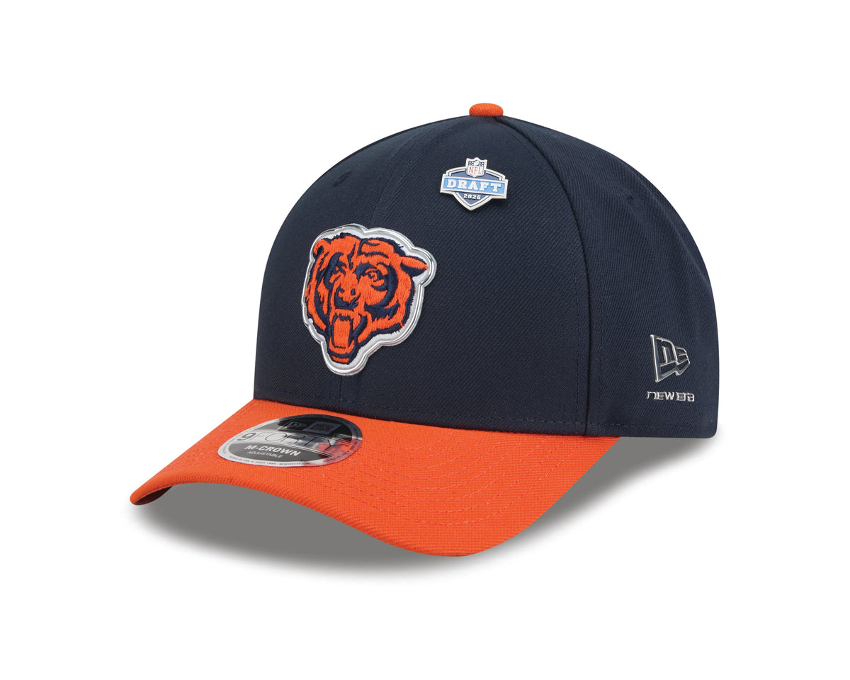 Chicago Bears Official 2026 Draft 9Forty MCrown Adjustable Cap