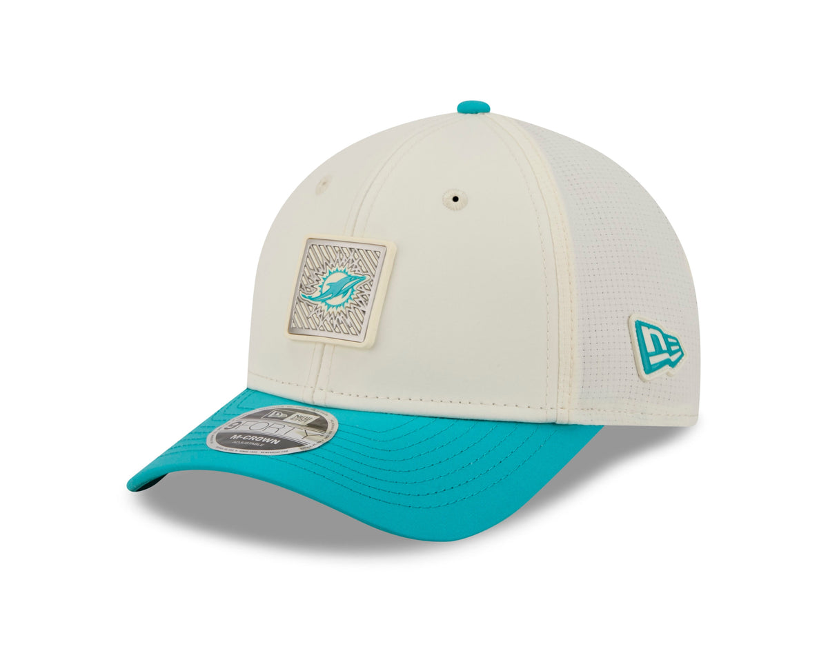 Miami Dolphins NFL Training 9Forty M Crown Adjustable Cap