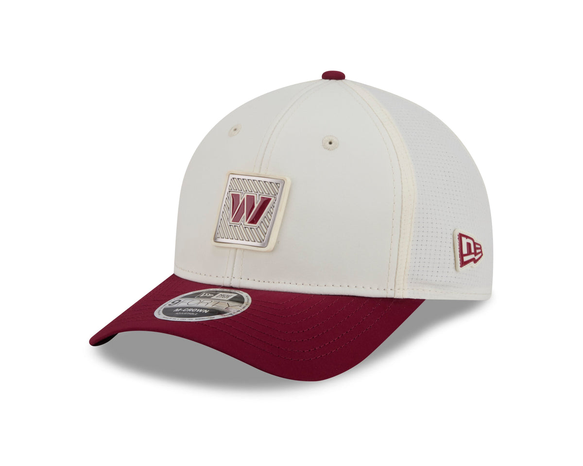 Washington Commanders NFL Training 9Forty M Crown Adjustable Cap