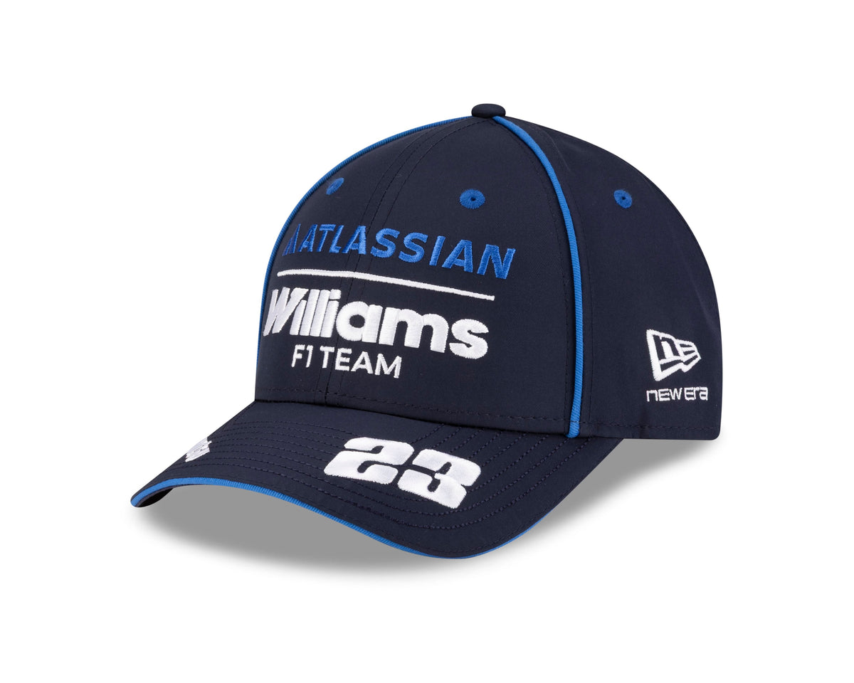 Atlassian Williams Racing Alex Albon Navy 9FORTY M-Crown Adjustable Cap
