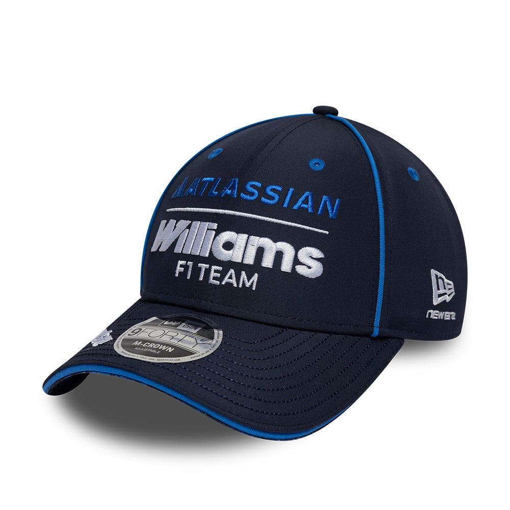 Williams Racing Team Navy 9Forty M-Crown Adjustable Cap